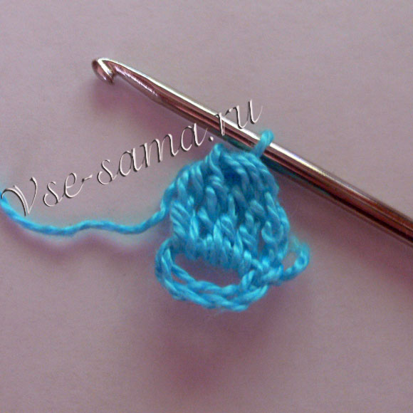 МК - Декоративная подушка из мотивов крючком - 3