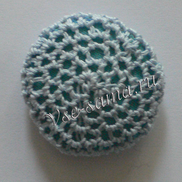 МК - Осенний шарф крючком-13