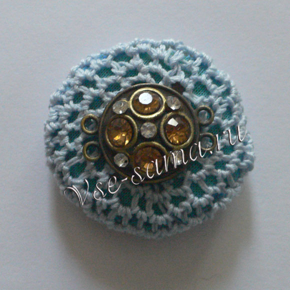 МК - Осенний шарф крючком-14