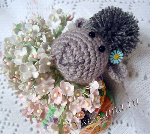 Мастер-класс - Овечка-рукодельница Дуняша, фото 17