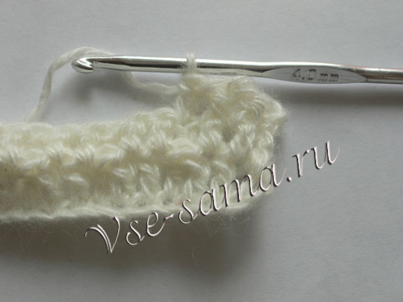 Мк - Вафельная подушка крючком-5 Мк - Вафельная подушка крючком-5