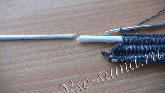 Набор для специй из газет и ниток-5