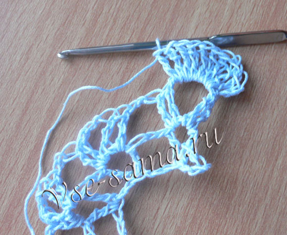 Очень простое болеро крючком-11