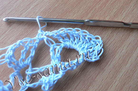 Очень простое болеро крючком-12