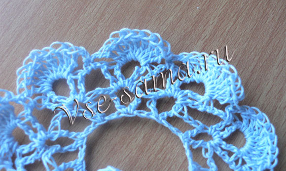 Очень простое болеро крючком-14