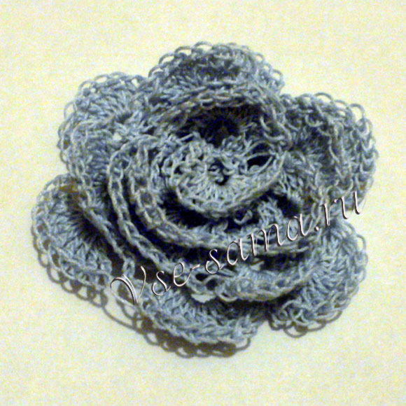 Очень простое болеро крючком-15