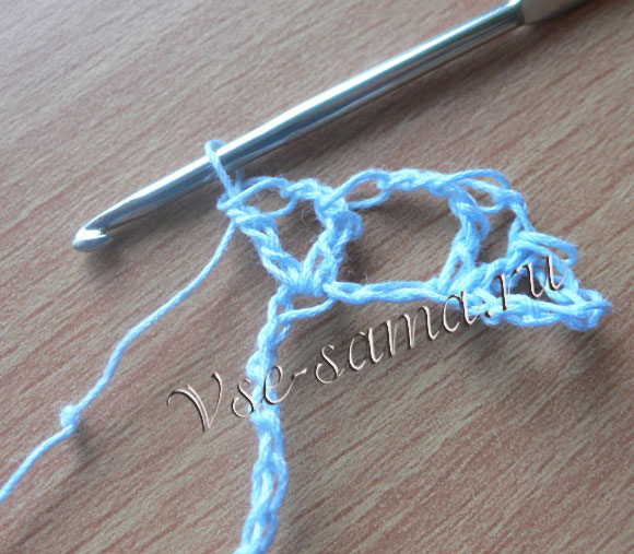 Очень простое болеро крючком-7