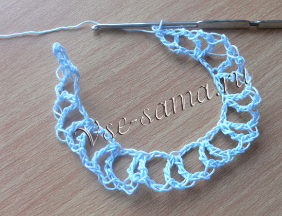 Очень простое болеро крючком-8