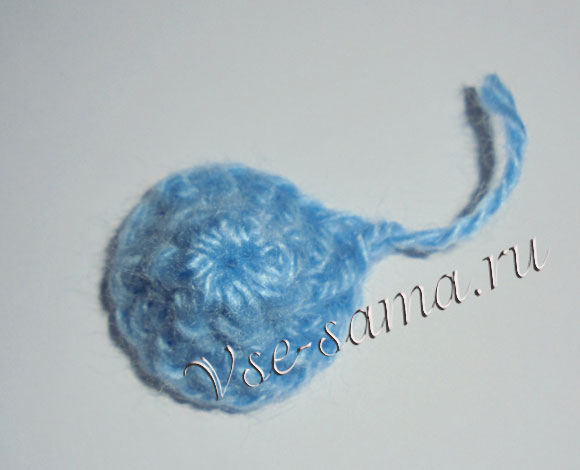 Вяжем мордочку зверюшки-3