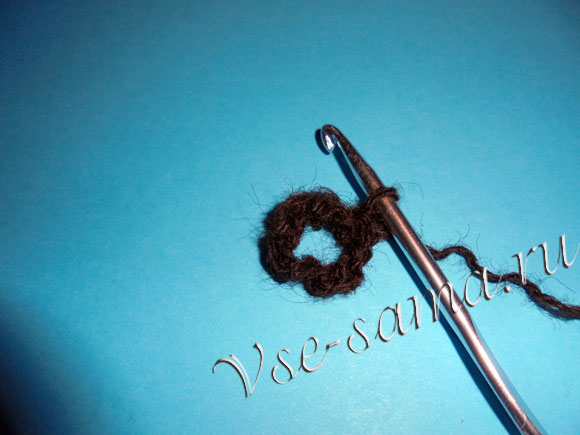 Шоколадная брошь крючком, фото 13