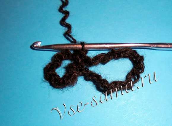 Шоколадная брошь крючком, фото 14