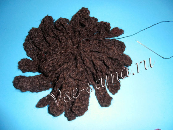Шоколадная брошь крючком, фото 16
