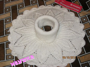 ажурная манишка