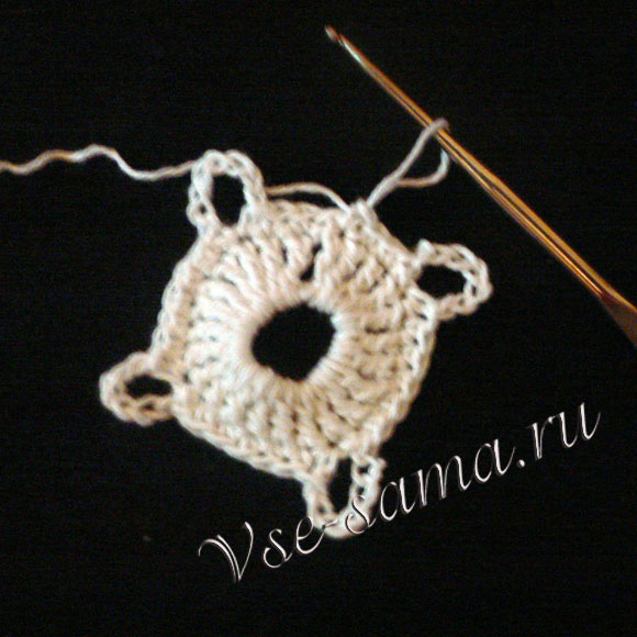 Мк - Брошь крючком - 4-1