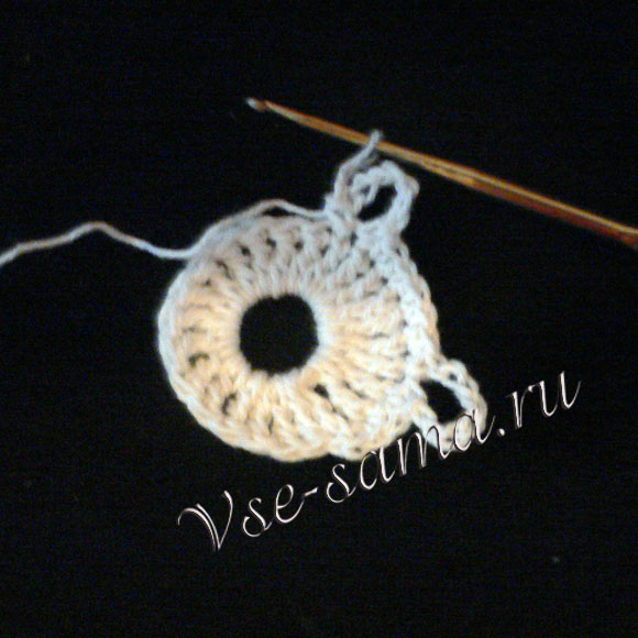 Мк - Брошь крючком - 4