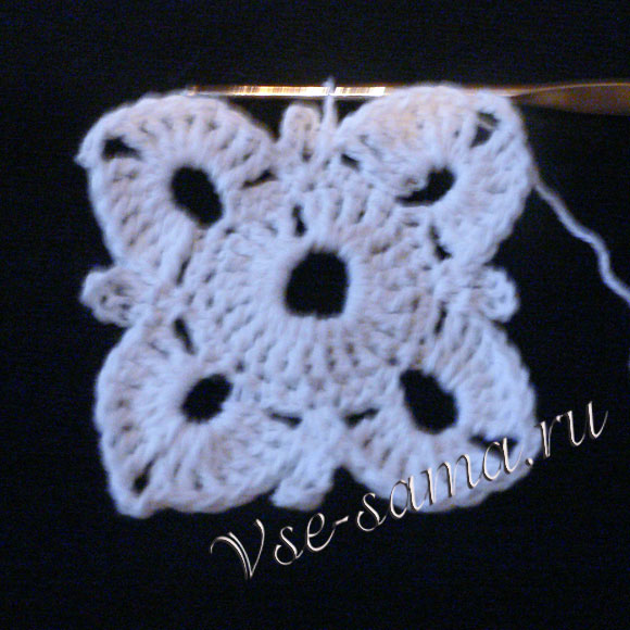 Мк - Брошь крючком - 6