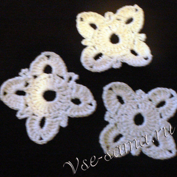 Мк - Брошь крючком - 7