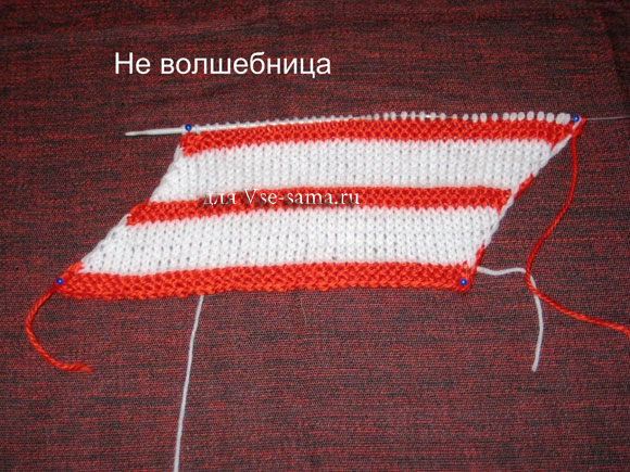 МК Безразмерной шапочки Сладкие полоски, 3