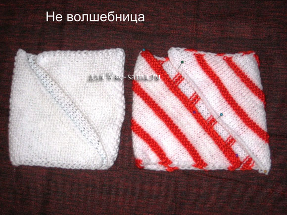 МК Безразмерной шапочки Сладкие полоски, 6