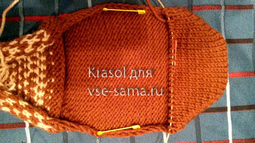 Мастер-класс: носки на двух спицах, фото 10 Мастер-класс: носки на двух спицах, фото 10