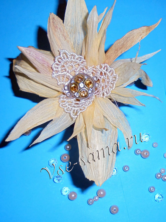 Цветок из талаша-12