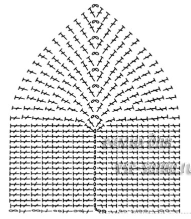 схема вязания лифа схема вязания лифа