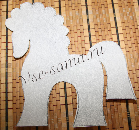 Мастер-класс - Лошадка из макарон-1