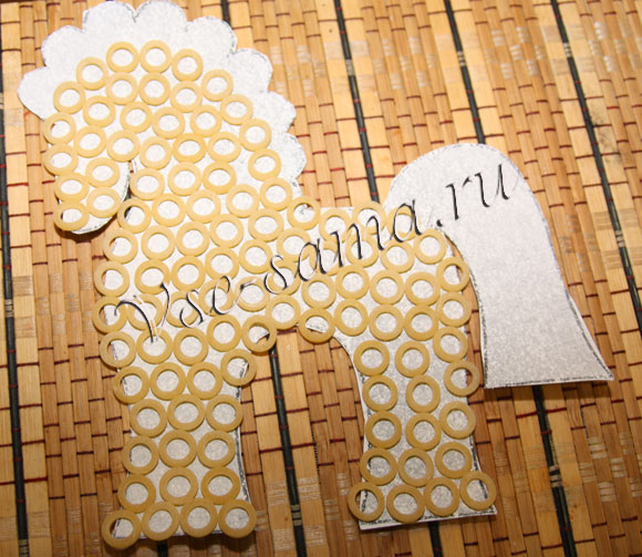 Мастер-класс - Лошадка из макарон-3