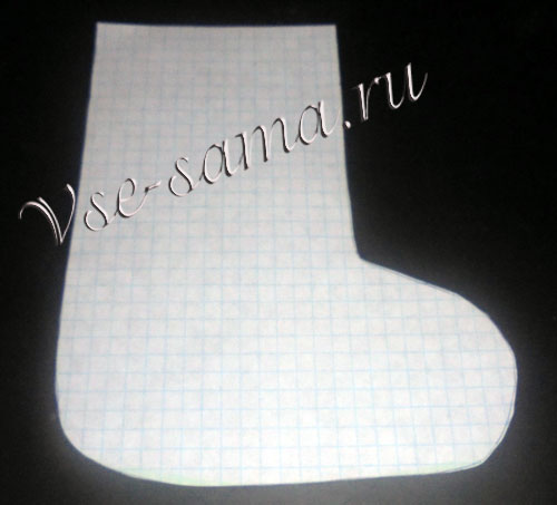 Рождественский сапожок своими руками, фото 14