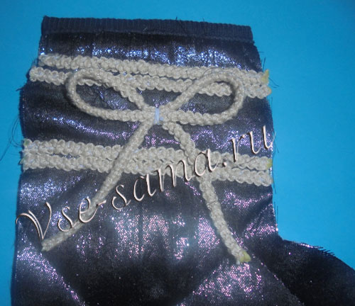 Рождественский сапожок своими руками, фото 18