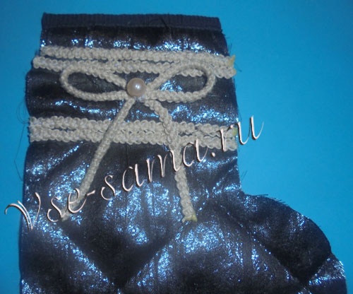 Рождественский сапожок своими руками, фото 19