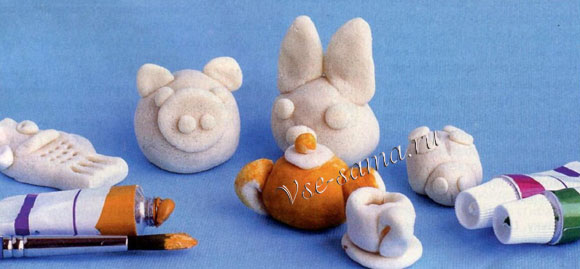 Поделки из соленого теста, 3