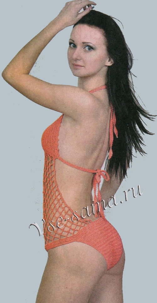 Вязаный купальник "Песчаные дюны", фото 2 Вязаный купальник "Песчаные дюны", фото 2