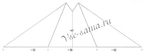 Штаны в этническом стиле, выкройка