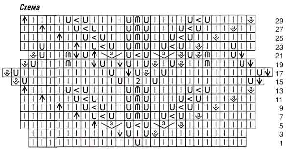 Ажурный топ с кокеткой Ажурный топ с кокеткой