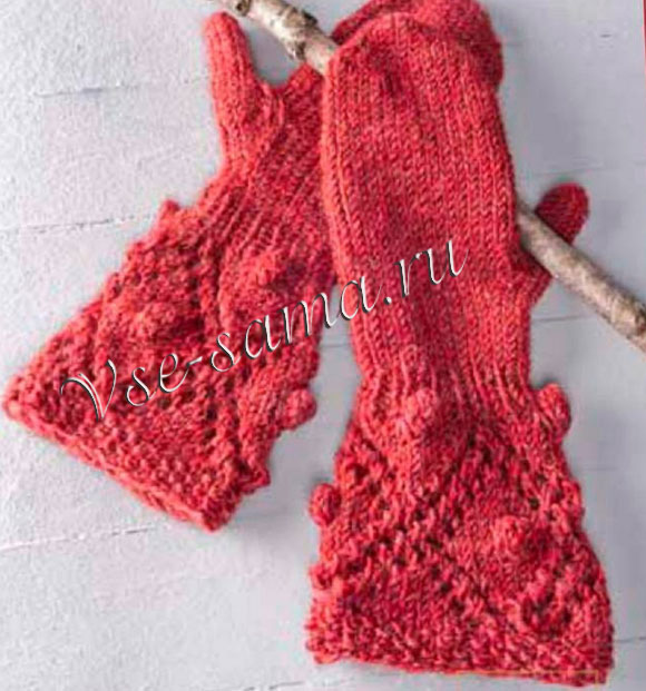 Красный комплект с шишечками, фото 2