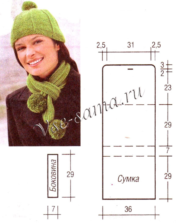 Озорной комплект, выкройка