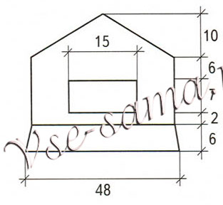 Шапочка-шлем на мальчика, выкройка