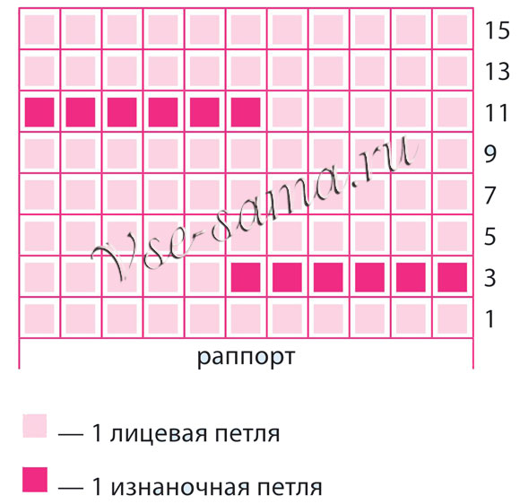 Схема для вязания светло-коричневой шапочки