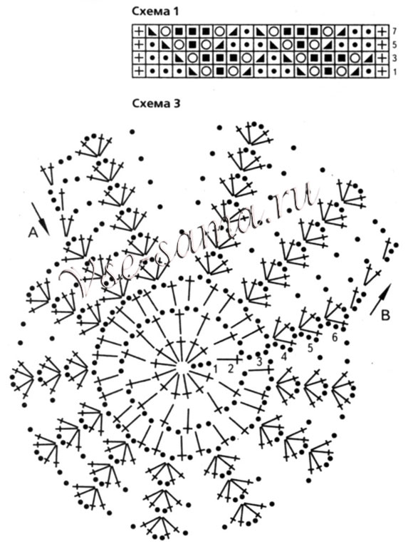 Ажурный жакет, чепчик пинетки, 1