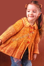 Меланжевый жакет из мохера