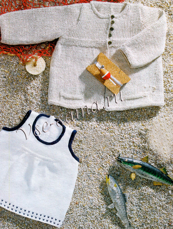 Песочник, жакет и платье - На речном песочке, 2