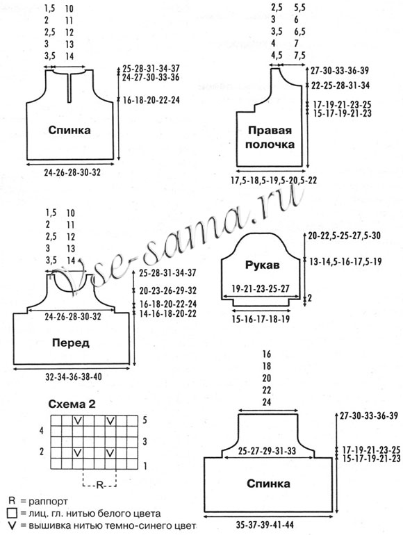 Песочник, жакет и платье - На речном песочке, выкройка