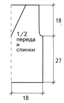 Пестрый жилет для мальчика, выкройка