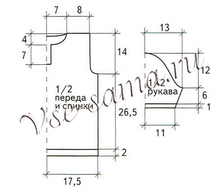 Поло, выкройка