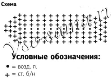 Шапочка лимончик, схема