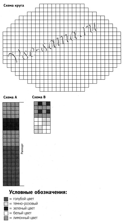 Топ на бретелях для девочки, схема