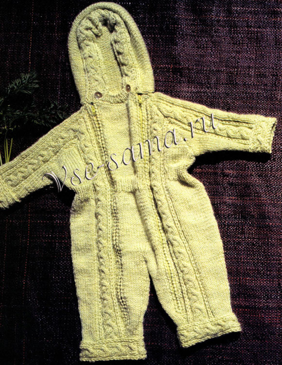 Комбинезон, жакет, штанишки, шапочка и гольфы, комбинезон