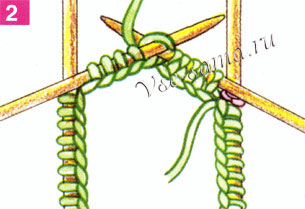 способ вязания по кругу, 2