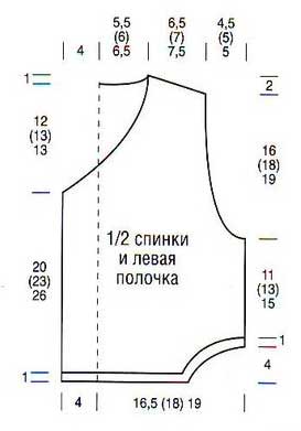 1/2 спинки и левая полочка бежевого жилета для ребенка 1/2 спинки и левая полочка бежевого жилета для ребенка